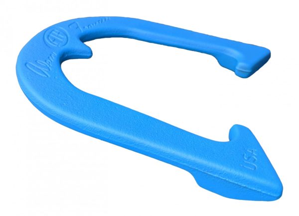 alan francis horseshoes blue side view