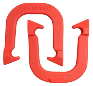 challenger horseshoes red pair