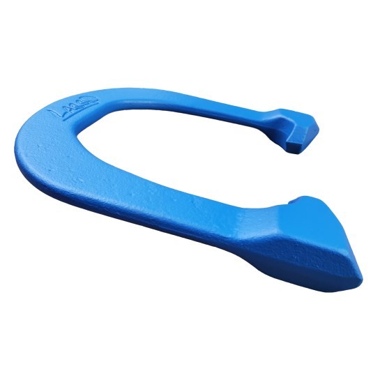 Lasso light weight horseshoes side view blue