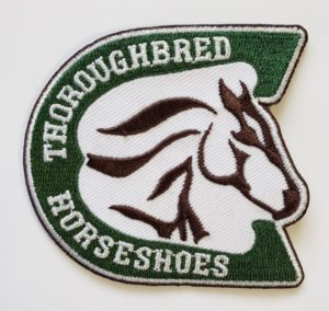 Thoroughbred Horseshoes Patch
