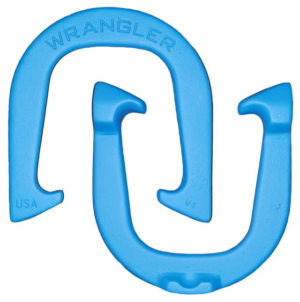 wrangler horseshoes blue pair